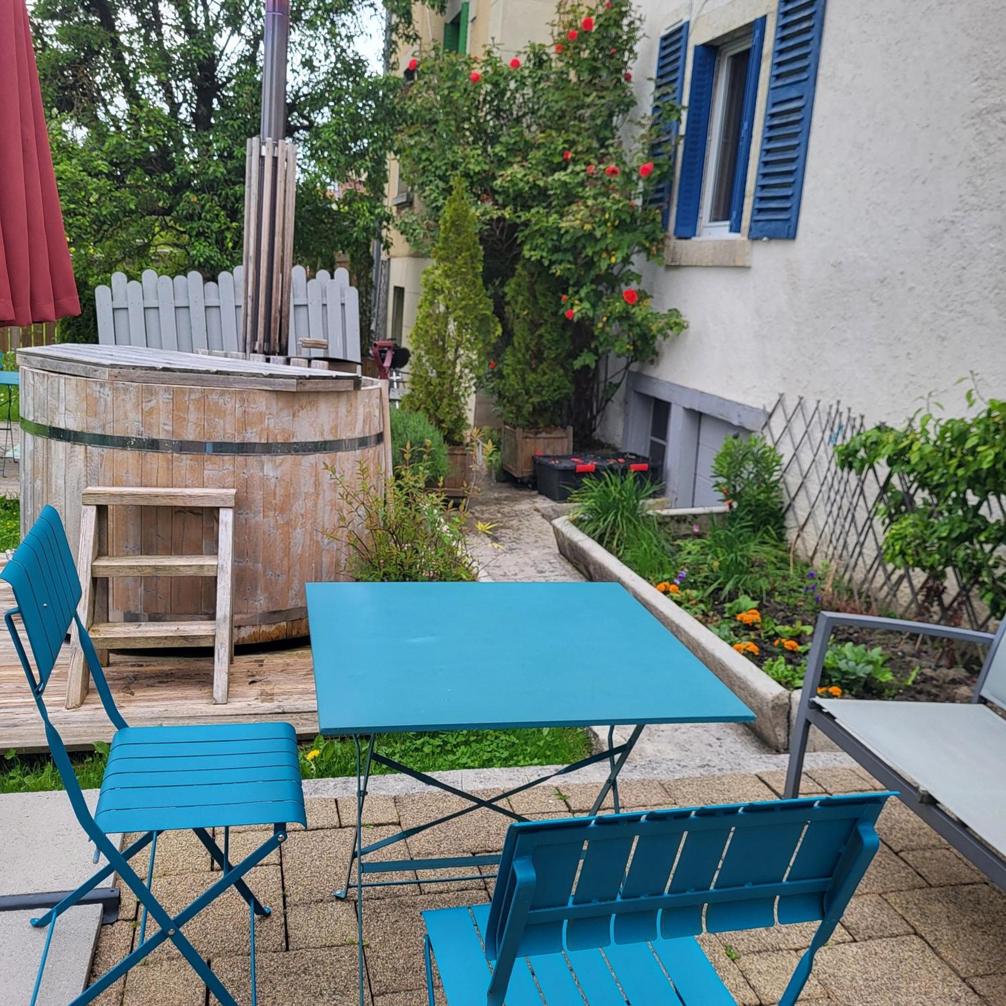 La Maison Horlogere , Spas Et Bain Nordique Les Fontenelles Kültér fotó